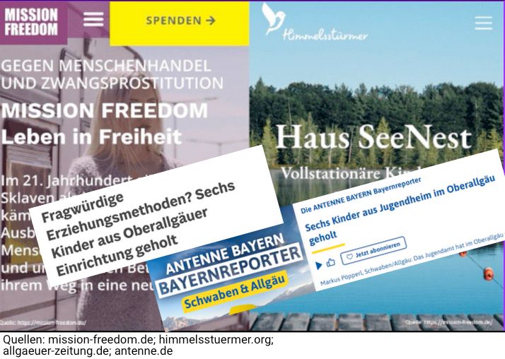 Jugendamt nimmt alle Kinder aus christlich-fundamentalistischer Einrichung im Allgäu in Obhut